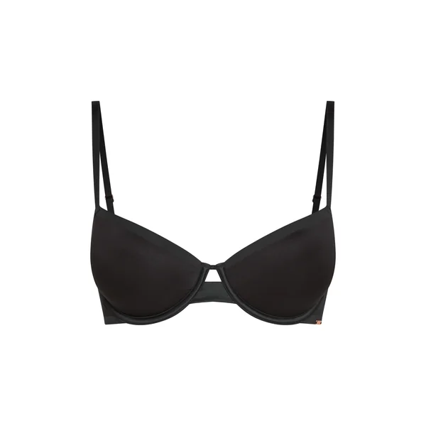 Soutien-gorge à armatures préformé push-up Essential - Noir