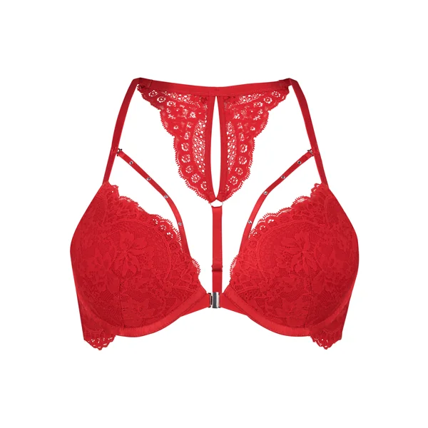 Soutien-gorge à armatures préformé push-up Mariah - Rouge