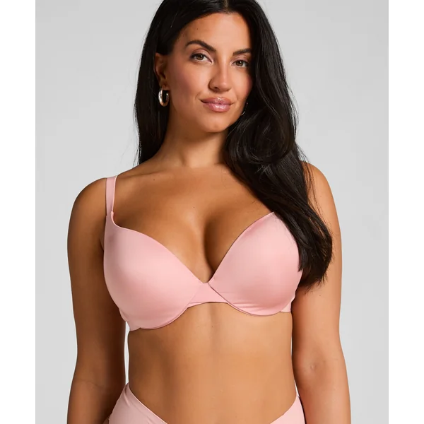 Soutien-gorge à armatures préformé push-up Smooth - Rose