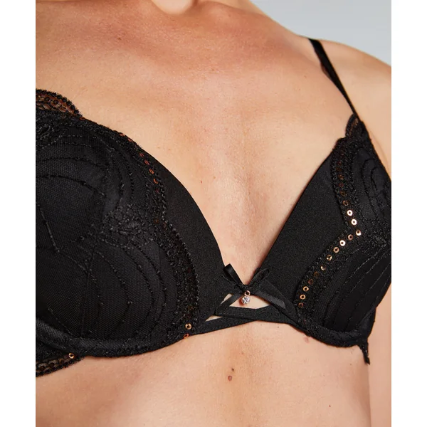 Soutien-gorge à armatures préformé Ruby - Noir
