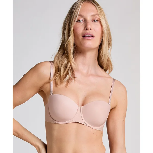 Soutien-gorge à armatures préformé sans bretelles Jane - Beige