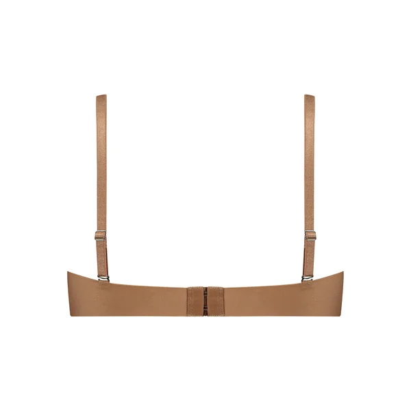 Soutien-gorge à armatures préformé sans bretelles Jane - Marron