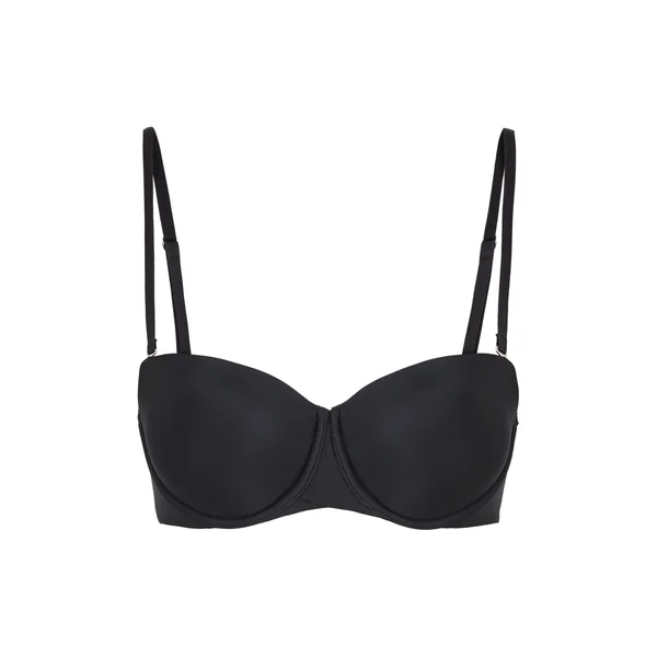 Soutien-gorge à armatures préformé sans bretelles Jane - Noir