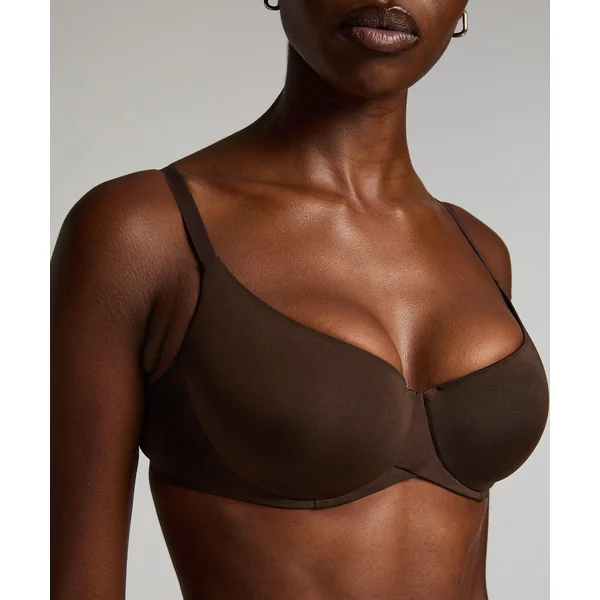 Soutien-gorge à armatures préformé Smooth - Marron