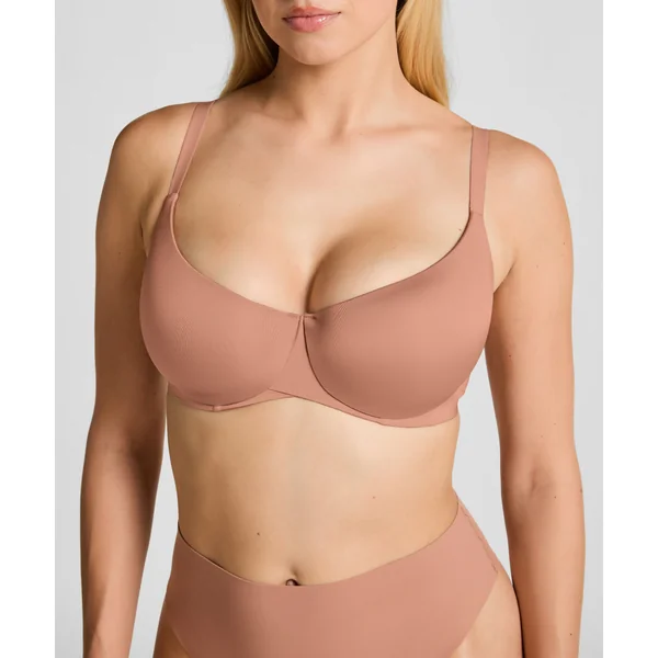 Soutien-gorge à armatures préformé Smooth - Marron