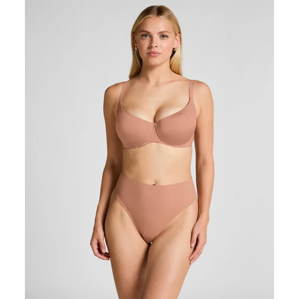 Soutien-gorge à armatures préformé Smooth - Marron