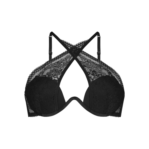 Soutien-gorge à armatures préformé Vera - Noir