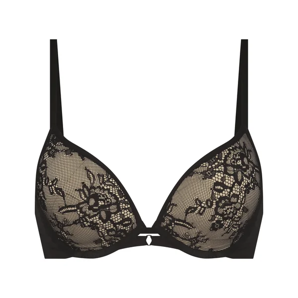 Soutien-gorge à armatures push-up préformé Lea - Noir