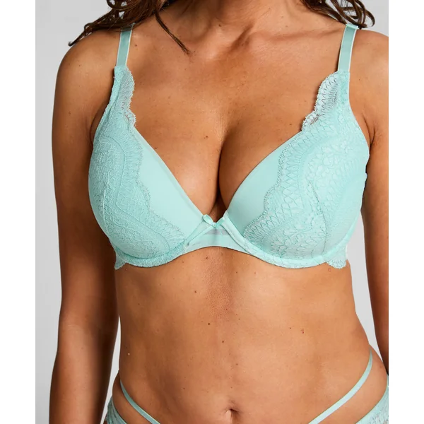 Soutien-gorge à armatures rembourré Ashley - Bleu