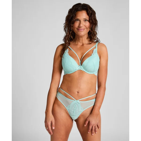 Soutien-gorge à armatures rembourré Ashley - Bleu