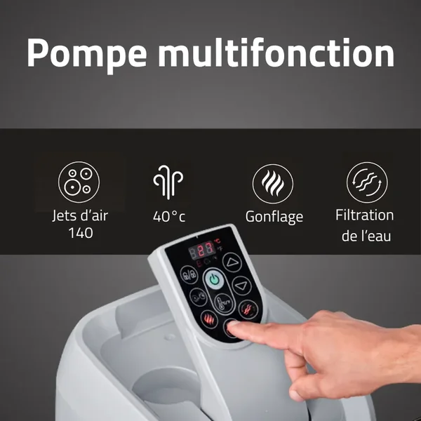 Spa gonflable rond Lay-Z-Spa Baja AirJet 2-4 personnes