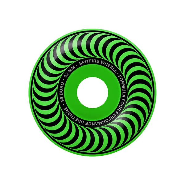 SPITFIRE WHEELS (JEU DE 4) 52MM F4 99D CLASSICS NEON GREEN