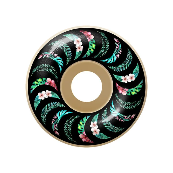 SPITFIRE WHEELS (JEU DE 4) 54MM F4 99D FLORAL SWIRL CLSC