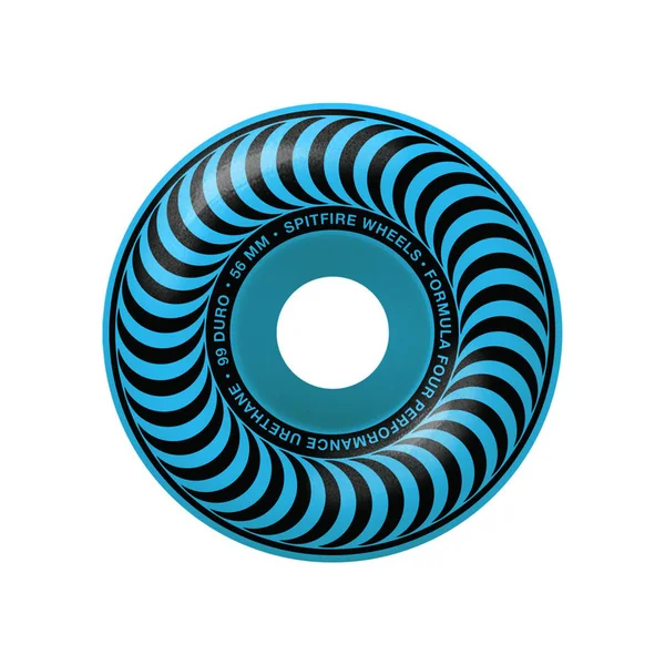 SPITFIRE WHEELS (JEU DE 4) 56MM F4 99D CHROMA CLASSIC BLUE