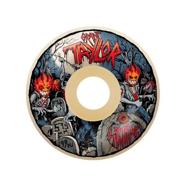 SPITFIRE WHEELS (JEU DE 4) 57.5MM F4 99D GRANT UNDEAD RADIAL