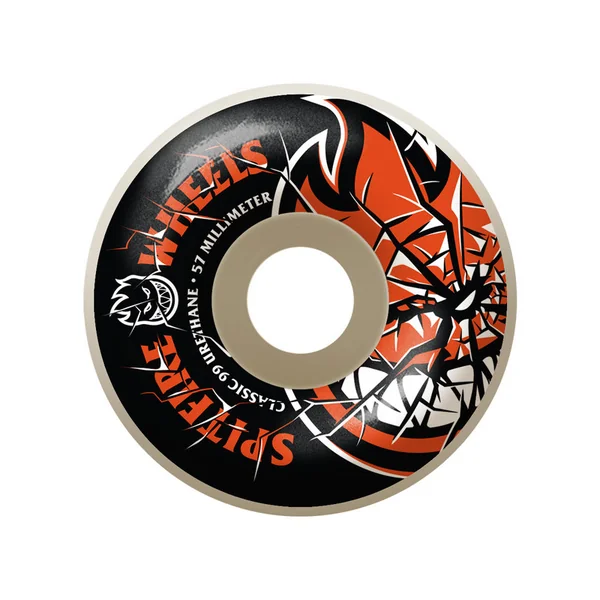 SPITFIRE WHEELS (JEU DE 4) 57MM 99D SHATTERED BIG HEAD WHITE