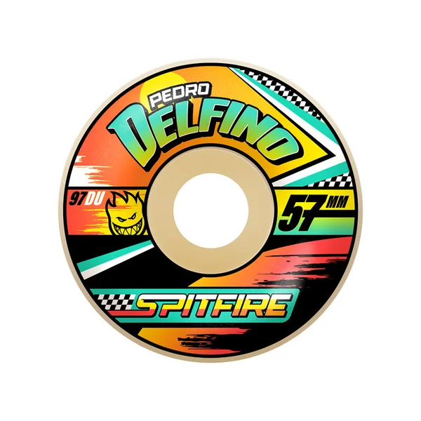 SPITFIRE WHEELS (JEU DE 4) 57MM F4 97D DELFINO TURBO RADIAL
