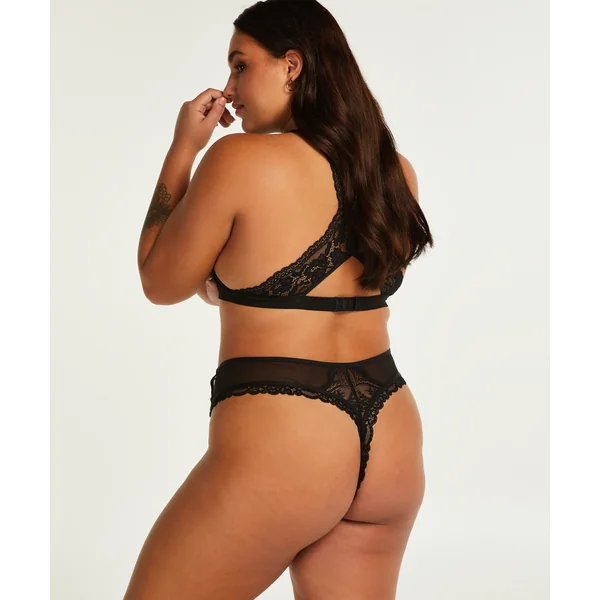 String Cia Curvy - Noir