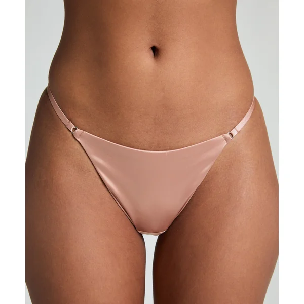 String Free The Nipple - marron