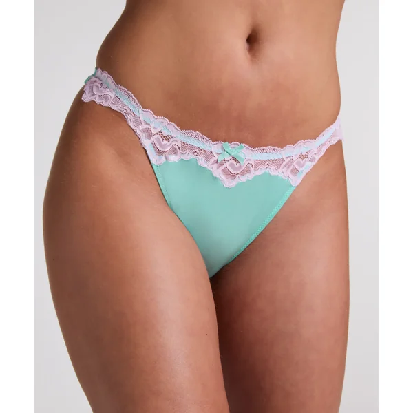 String Lace & Shine - Bleu