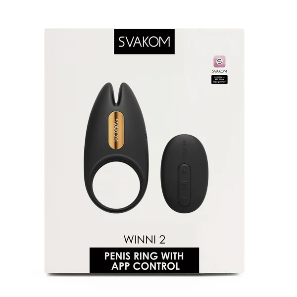 Svakom - Anneau pénien contrôlé par application Winni 2 - Violet