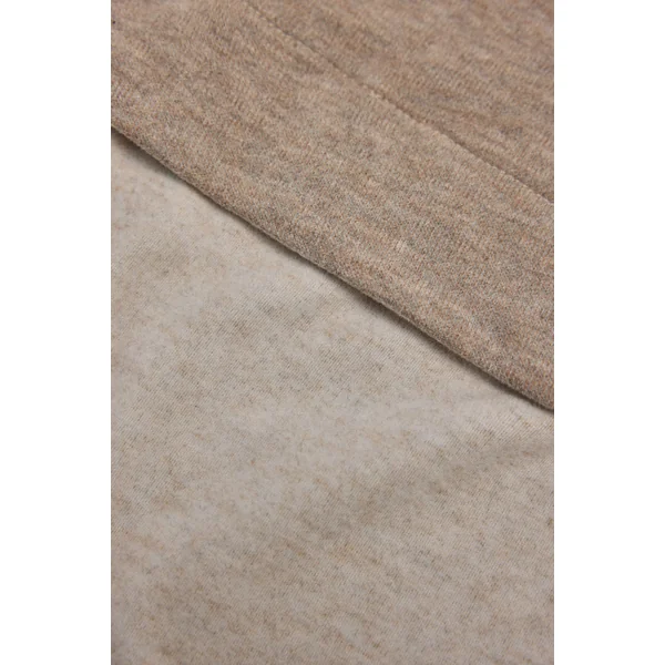 Sweat thermique intérieur peluche marron