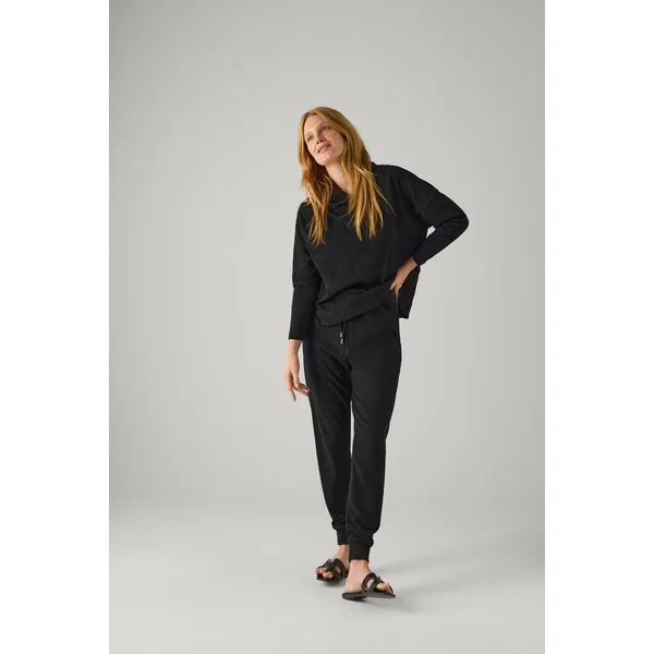 Sweat thermique polaire noir