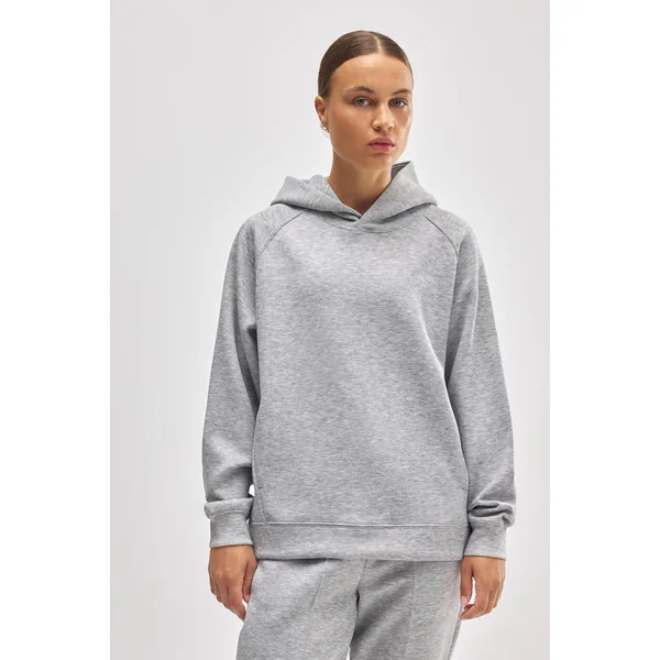Sweat à capuche gris avec poches