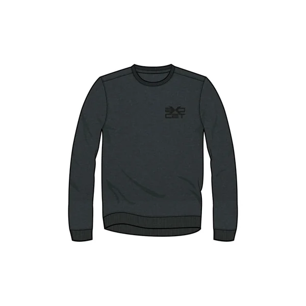 Sweater Exocet Dark Heather Grey Sweater Exocet – Protection & Confort en Windsurf