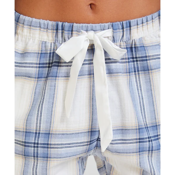 Tall Pantalon de Pyjama Flanelle - Bleu
