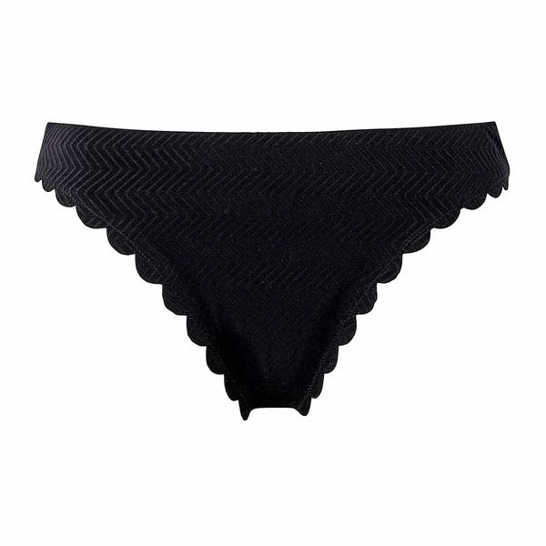 Tanga de bain noir Bohochic