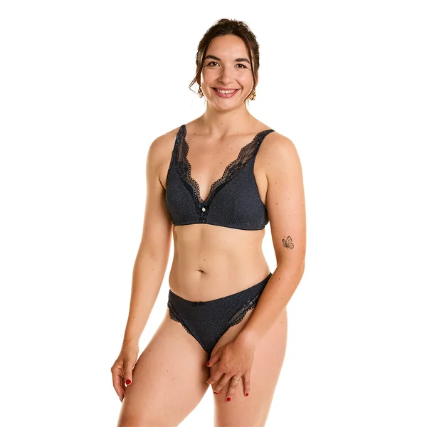 Tanga gris Desordre