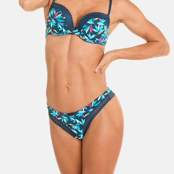 Tanga multico bleu Savane