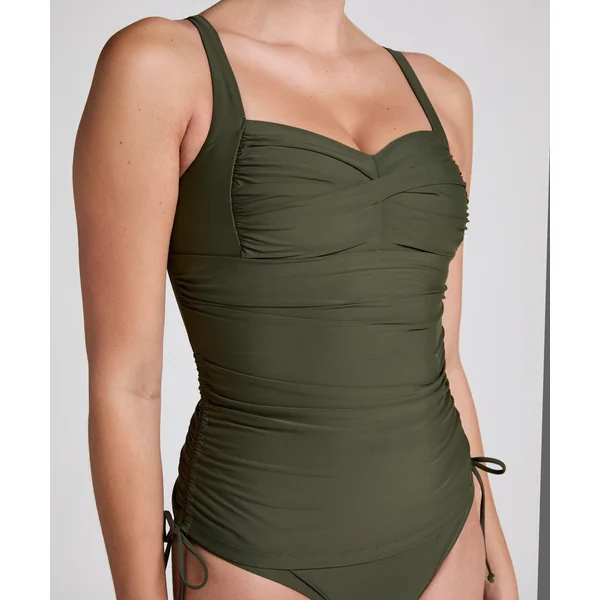 Tankini galbant Luna - Vert