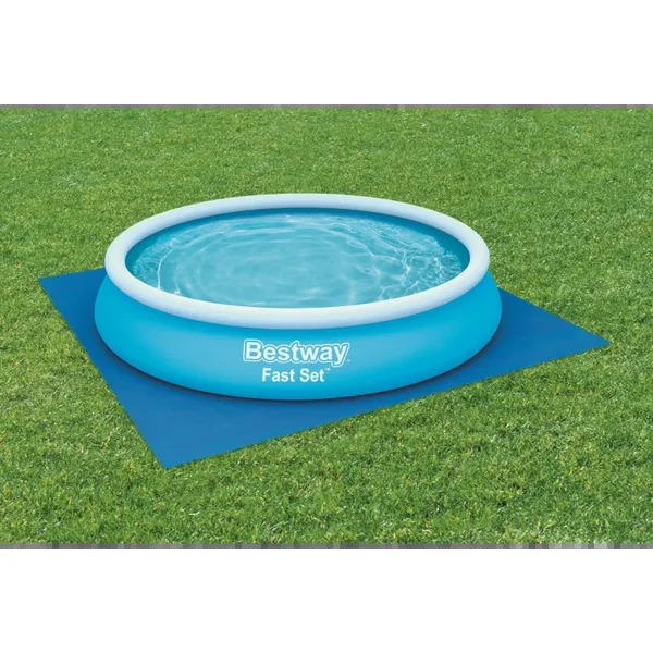 Tapis de sol pour piscine hors sol et spa gonflable 366 cm