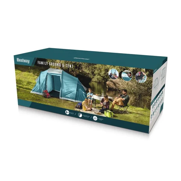 Tente de camping 6 personnes Family Ground 6