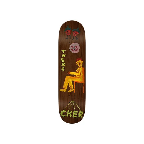 THERE DECK CHER GET OFF MY CASE TRUE FIT BROWN 8.25 X 31.5