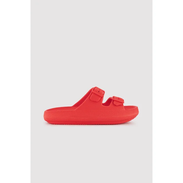 Tongs de plage corail extra confortables avec boucles antidérapantes