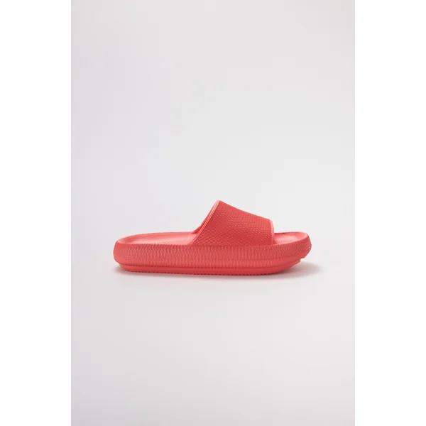 Tongs de plage légères antidérapantes extra confort corail