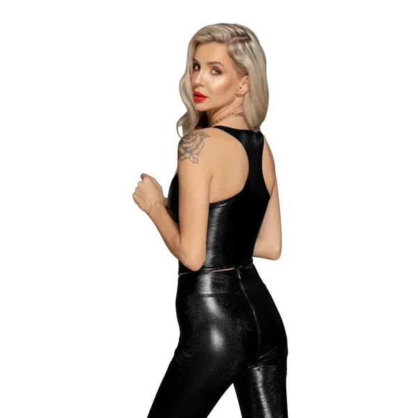 Top peau de serpent F275