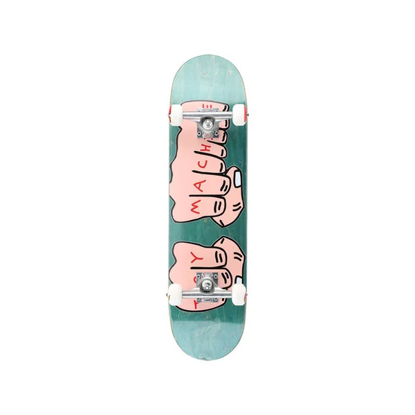 TOY MACHINE COMPLETE 7.38 X 29.63 FISTS WOODGRAIN MINI