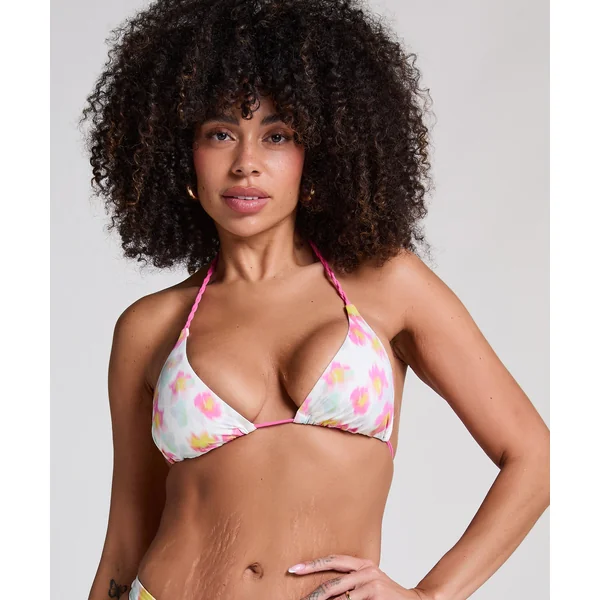Triangle Haut de bikini Madeira - Rose