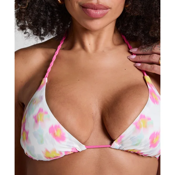 Triangle Haut de bikini Madeira - Rose