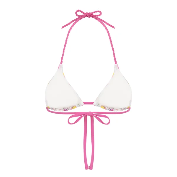 Triangle Haut de bikini Madeira - Rose