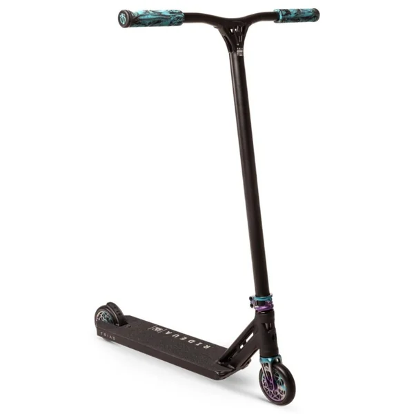 Trottinette freestyle custom TRIAD Park Black/Blue/Purple 5.0"x20.5"