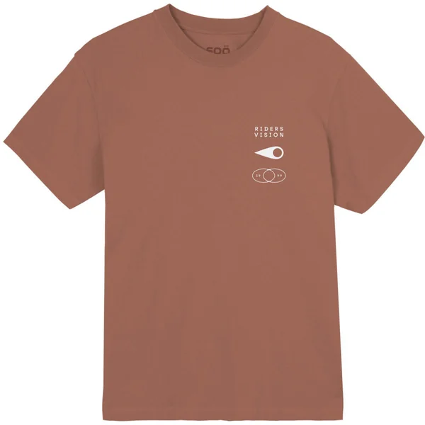 T-Shirt SOORUZ SS Bio SPUR organic cotton Terracotta