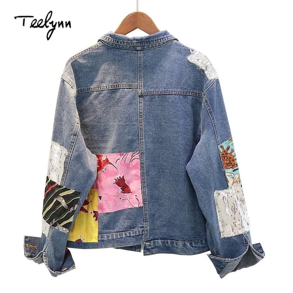 Veste en Jean Bohème Chic