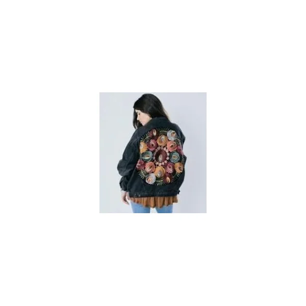 Veste en Jean Femme Bohème