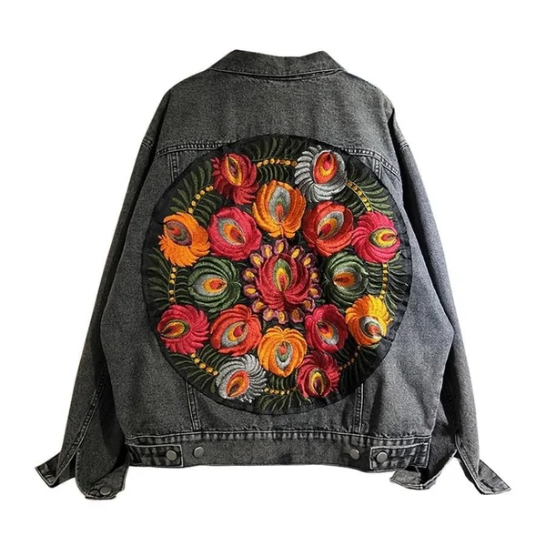 Veste en Jean Femme Bohème