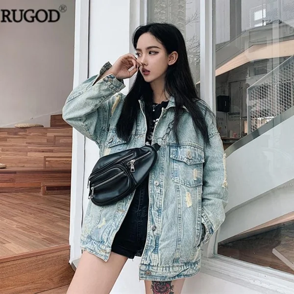 Veste Jean Hippie